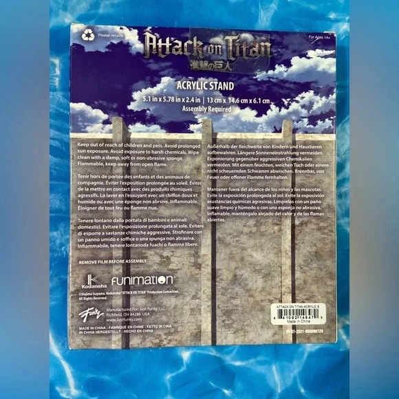 Attack on Titan - Acrylic  Stand - Funimation - Picture 6 of 6